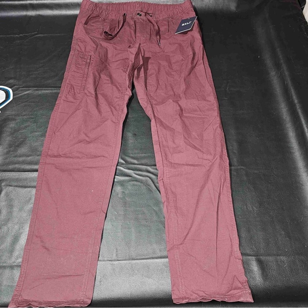 BYLT Burgundy Jogger Pants - Picture 5 of 6